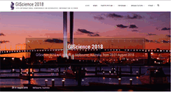 Desktop Screenshot of giscience.org